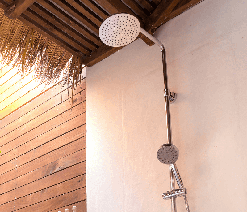 The benefits of an Outdoor Shower