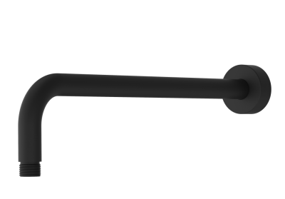 Cobra Seine Ebony Shower arm round 300mm Black
